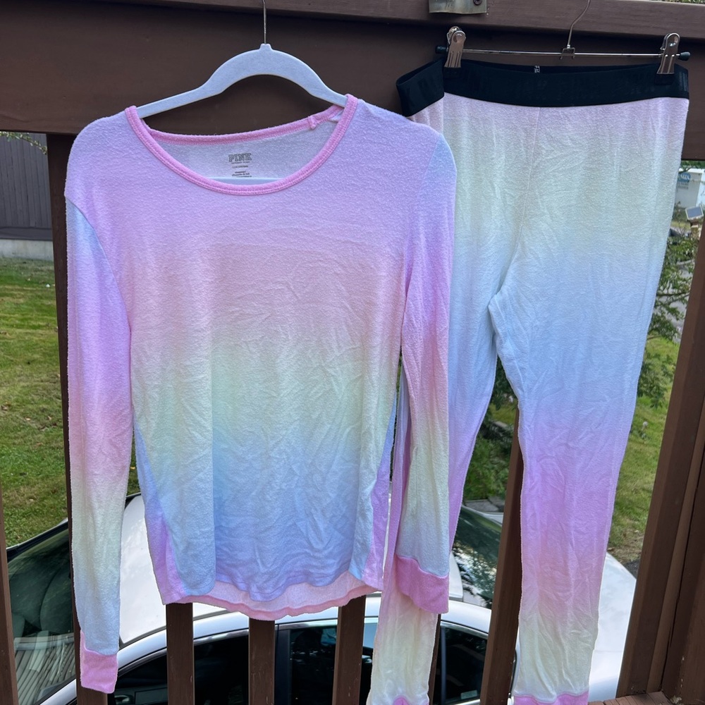 Pastel LOVE PINK Pajama 2 piece Set 🎀